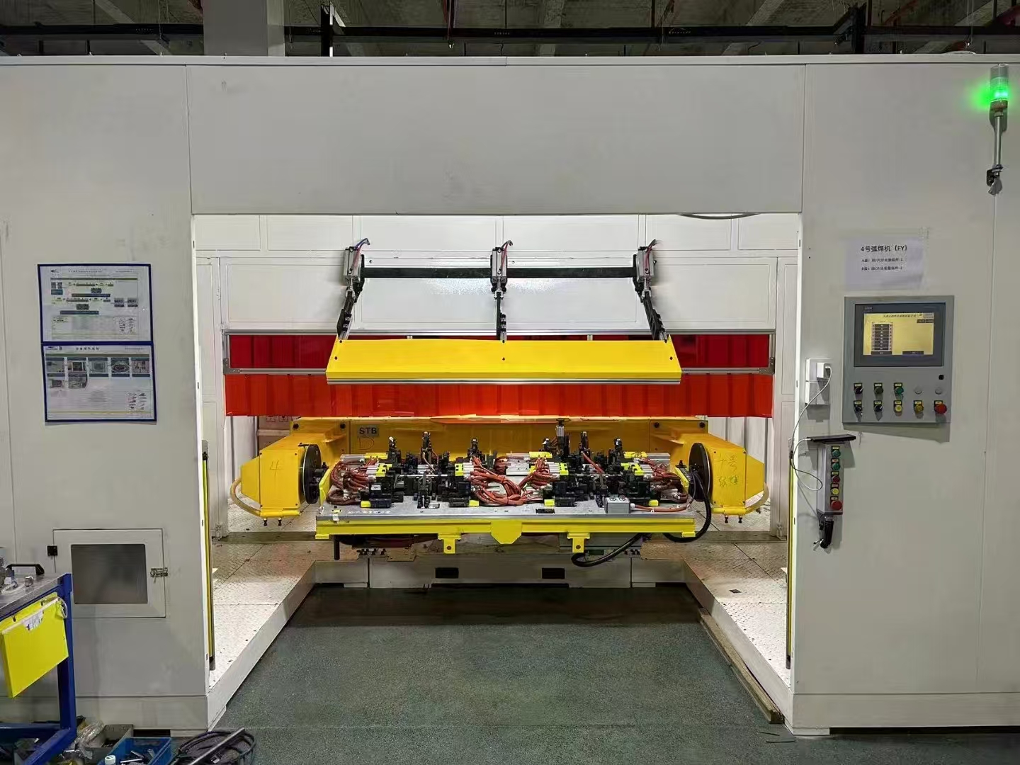 焊接房  機(jī)器人焊接工作站