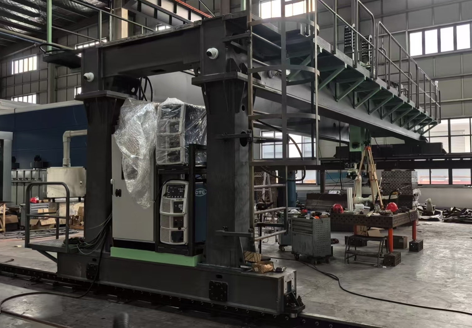 12米船舶工程用雙機(jī)龍門焊接工作站